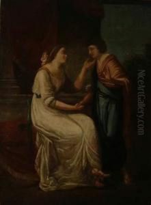 La Rencontre by Louis Lagrenee