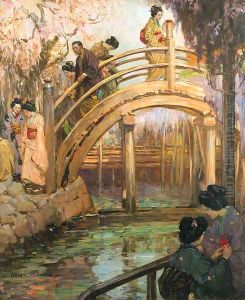The Japanese Bridge by Cyrus Cuneo