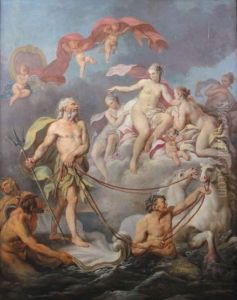 El Triunfo De Neptuno. by Louis Lagrenee