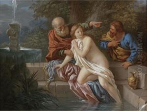 Susanna And The Elders by Louis Lagrenee