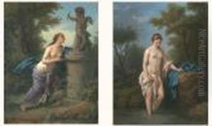 Jeune Baigneuse by Louis Lagrenee
