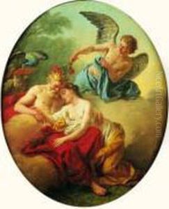 Jupiter Et Junon Sur Le Mont Ida, Endormis Par Morphee