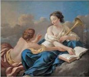 Allegorie De La Poesie by Louis Lagrenee