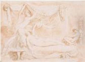 Venus Endormie by Louis Lagrenee