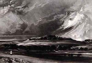 Old Sarum by John Constable