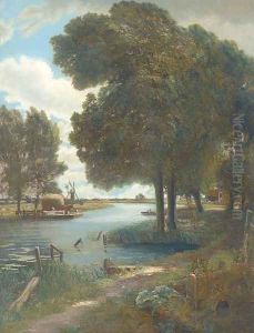 The ferry by John Constable
