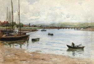 Low Tide, Berwick-upon-tweed by James Garden Laing