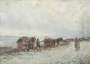 Gathering Wrack by Tomson Laing