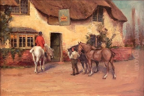 Huntsmen By An Inn - view 1