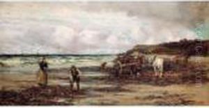 Gathering Kelp by Tomson Laing
