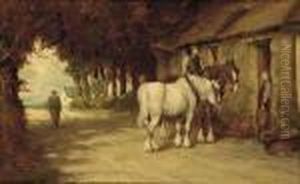The Old Smithy by Tomson Laing