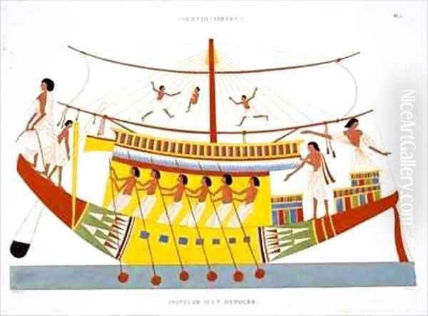 A Riverboat on the Nile - view 1