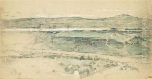 Vue Generale De La Partie Ouest De Paris by Maxime Lalanne