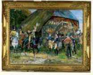 Scene Historique Militaire by Alphonse Lalauze