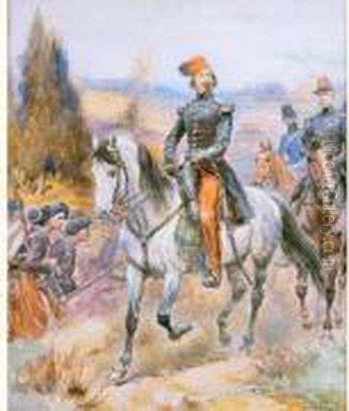 Le Lieutenant Colonel Caurobert 1847 - view 1