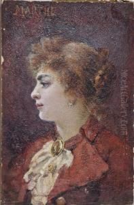 Portrait De Marthe La Lyre Levesque Portrait De Marthe La Lyre Levesque