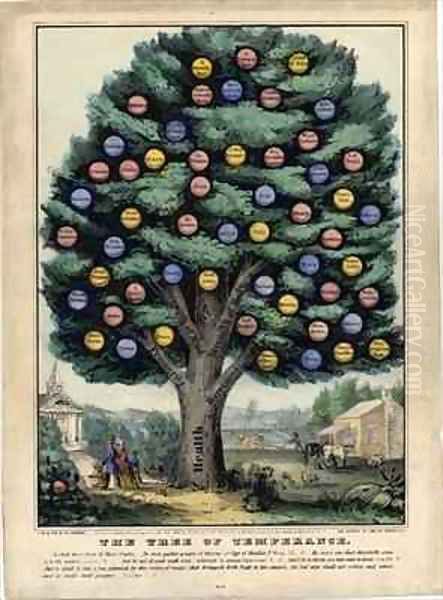 The tree of temperance by Currier