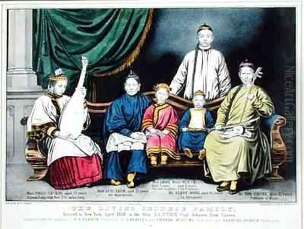 Poster advertising The Living Chinese Family - view 1