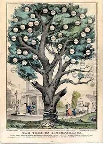 The tree of intemperance by Currier