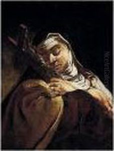 Saint Teresa Of Avila by Giulia Lama