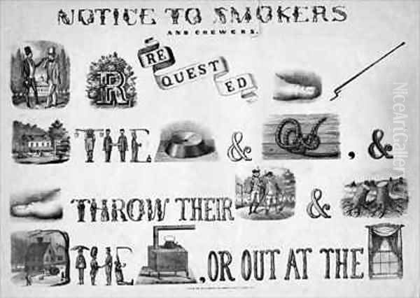 Notice to smokers and chewers - view 1