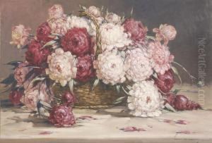Still Life Withroses by Frederick Mortimer Lamb