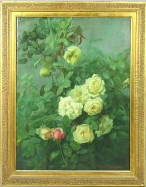 Lambdin, Roses, O/c - view 1