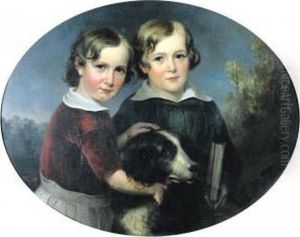 Two Boys And A Dog