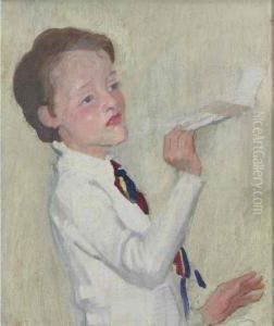 Portrait Of Maurice, The Artist's Son by George Lambert