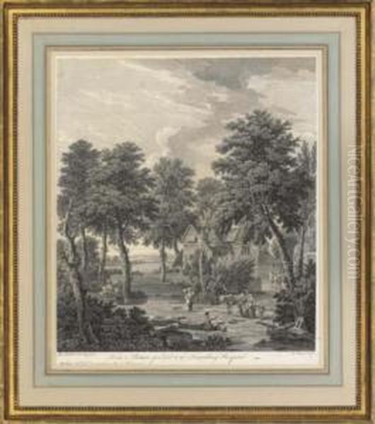 A Pastoral Scene, Taken From A Picture Presented To The Foundlinghospital, By J. Mason - view 1