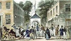 The Royal Wells Cheltenham or Spasmodic Affections for Spa Water by Isaac Robert Cruikshank