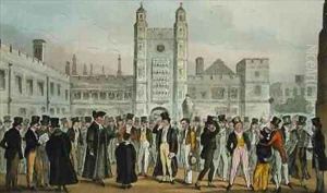 First Absence or Etonians Answering Morning Master Roll