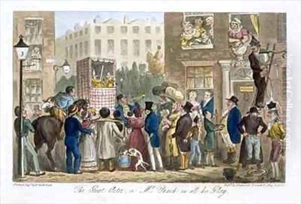 The Great Actor or Mr Punch in all his Glory - view 1