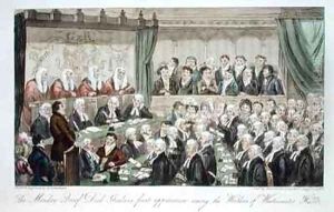 The maiden brief Dick Graduss first appearance among the worthies of Westminster Hall
