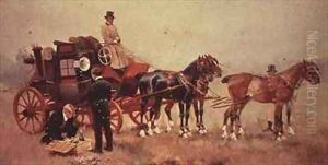 A Day in the Country by Josep Cusachs y Cusachs