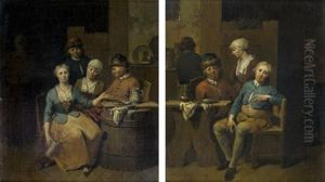 Scenes De Cabaret by Jan Baptist Lambrechts