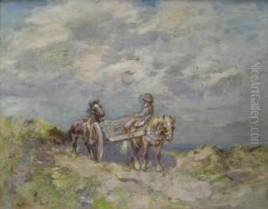 Returning From Market by William Bradley Lamond