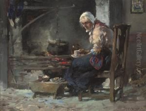 Tea By The Fire by William Bradley Lamond