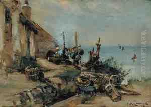 Untitled - The Fisherman's Wife by William Bradley Lamond