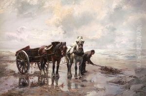 Gathering Kelp, Angus by William Bradley Lamond