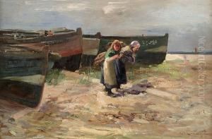 Fisherfolk, Angus by William Bradley Lamond
