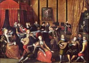 The Spanish Concert or The Gallant Rest by Louis de Caullery