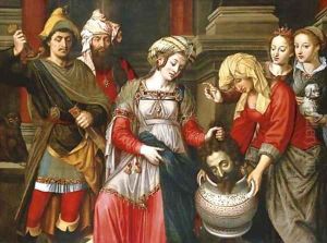 Queen Tomyris with the head of Cyrus