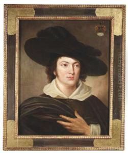 Portrait Of A Nobleman. Oil/canvas/canvas