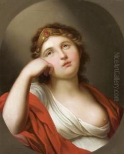 Noi Kepmas Vedett - No Export by Johann Baptist the Elder Lampi
