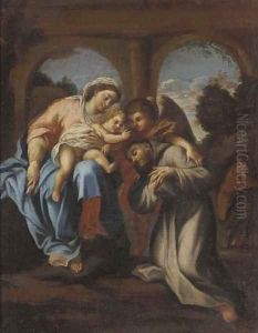 The Vision of Saint Francis by Annibale Carracci