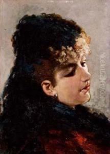 Profilo Femminile by Egisto Lancerotto