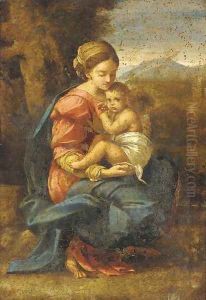 The Madonna and Child by Annibale Carracci
