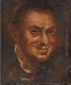 A laughing man, head-and-shoulders