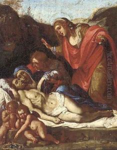 The Lamentation by Annibale Carracci